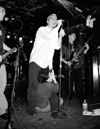 Janine holds on tight