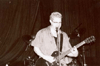 Stephen in B+W at the Elbow Room - 8/20/02l