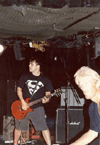 Tom and a ghost at Acme Underground - 7/29/02